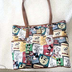 Mickey Thru the Years Shopper Tote by Dooney & Bourke